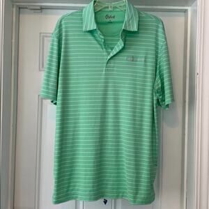 Oxford “The Players” Striped Collared Shirt